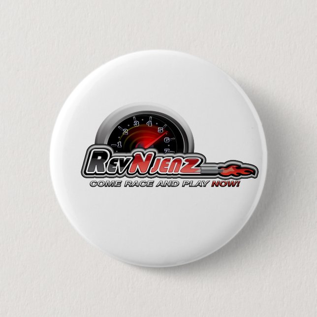 Badge Rond 5 Cm Bouton de logo de Revnjenz (Devant)