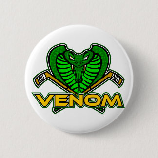Badge Rond 5 Cm Bouton de logo de venin