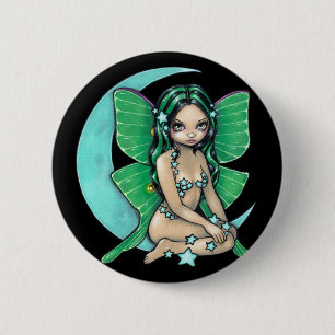 Badge Rond 5 Cm Bouton de "Luna"