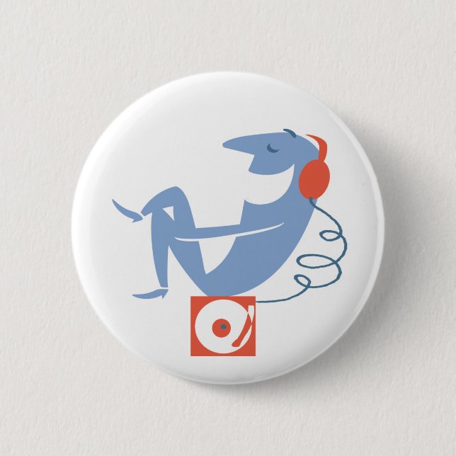 Badge Rond 5 Cm Bouton de lux (Devant)