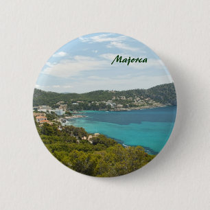 Badge Rond 5 Cm Bouton de Majorque