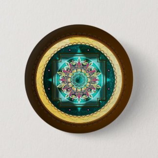 Badge Rond 5 Cm Bouton de mandala