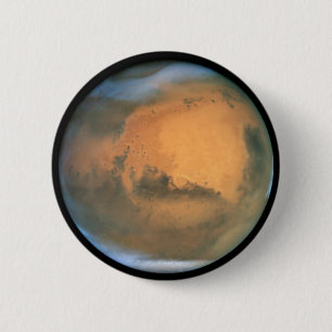 Badge Rond 5 Cm Bouton de Mars