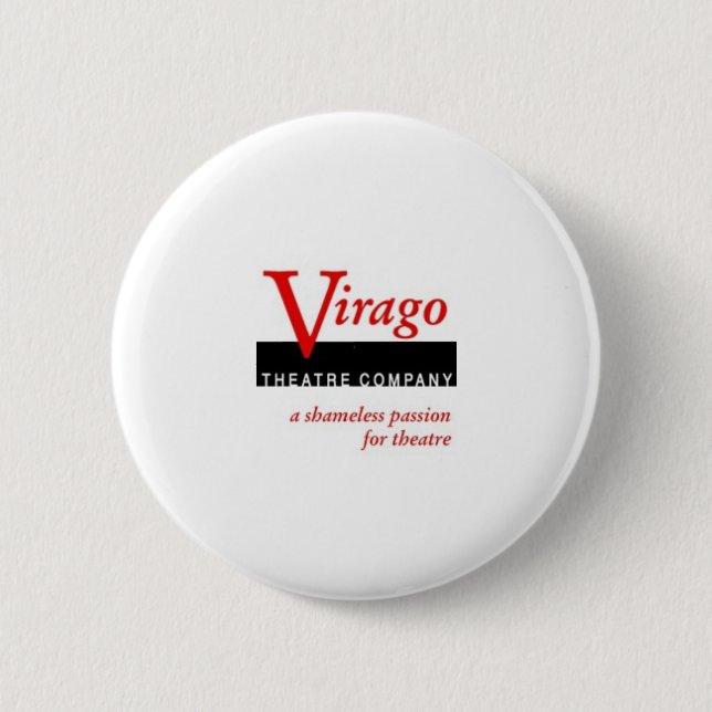 Badge Rond 5 Cm Bouton de mégère (Devant)