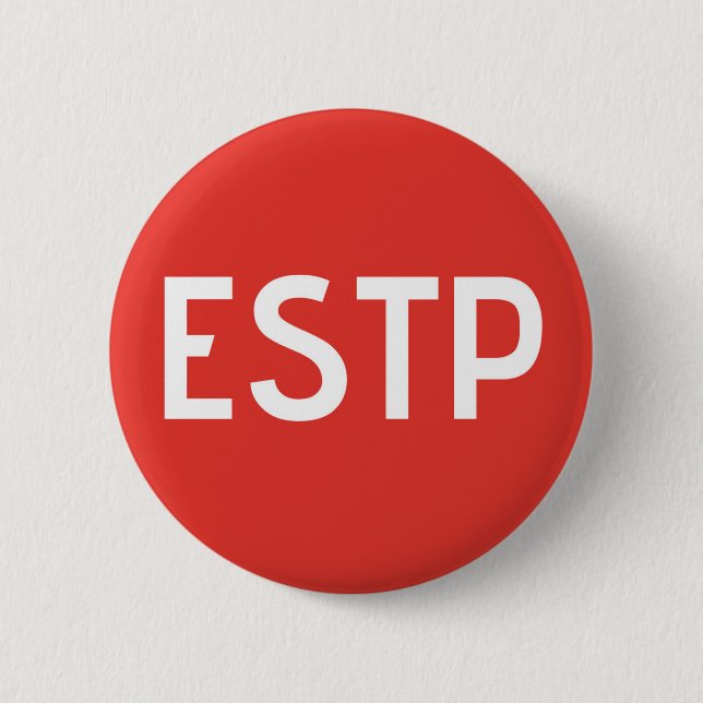 Badge Rond 5 Cm Bouton de membre de l'équipe d'ESTP (Devant)