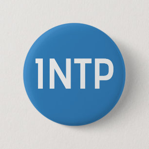 Badge Rond 5 Cm Bouton de membre de l'équipe d'INTP