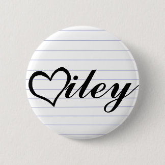 Badge Rond 5 Cm Bouton de Miley