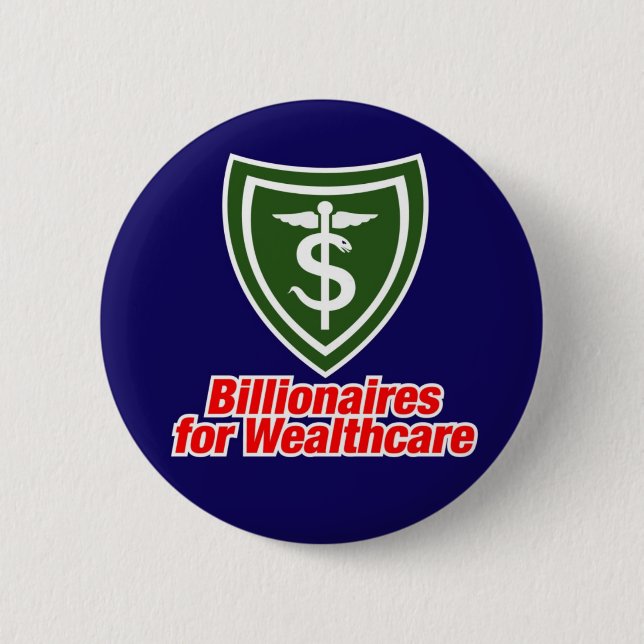BADGE ROND 5 CM BOUTON DE MILLIARDAIRES (Devant)