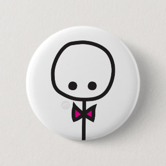 Badge Rond 5 Cm Bouton de Mimie - cravate d'arc