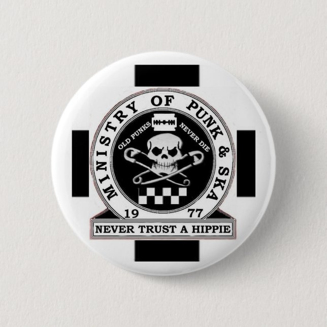 BADGE ROND 5 CM BOUTON DE MINISTÈRE (Devant)