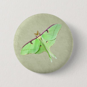 Badge Rond 5 Cm Bouton de mite de Luna