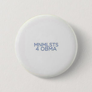 Badge Rond 5 Cm Bouton de MNMLSTS 4 OBMA