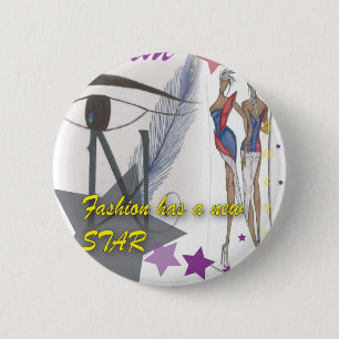 Badge Rond 5 Cm Bouton de mode