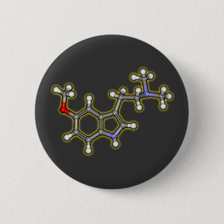 Badge Rond 5 Cm bouton de molécule du meo 5