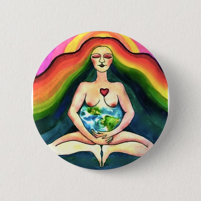 Badge Rond 5 Cm Bouton de MotherWise (Devant)