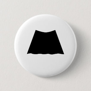 Badge Rond 5 Cm Bouton de moustache