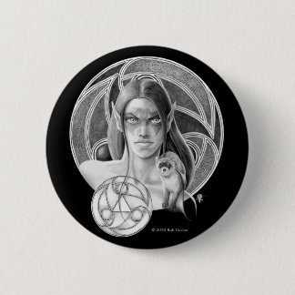 Badge Rond 5 Cm Bouton de Musteleila