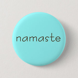Badge Rond 5 Cm bouton de namaste