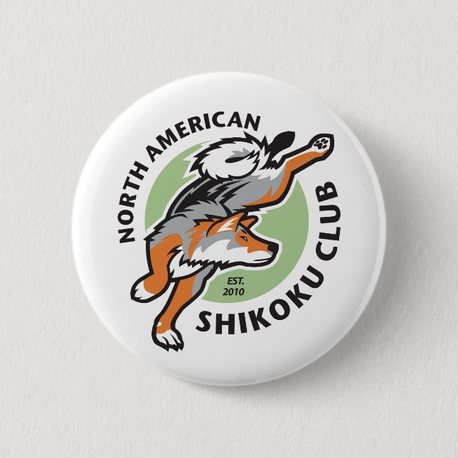 Badge Rond 5 Cm Bouton de NASC (Devant)
