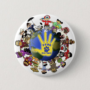 Badge Rond 5 Cm Bouton de nation de FFRC