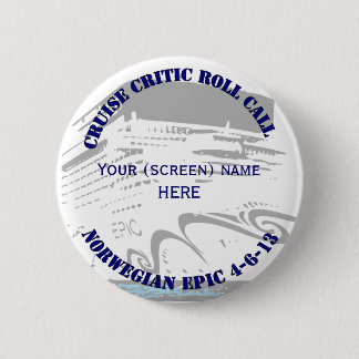 Badge Rond 5 Cm Bouton de navigation du critique 4-6 de croisière