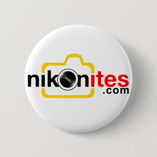 Badge Rond 5 Cm bouton de Nikonites.com (Devant)