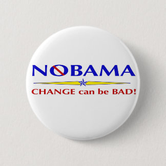 Badge Rond 5 Cm Bouton de NOBAMA