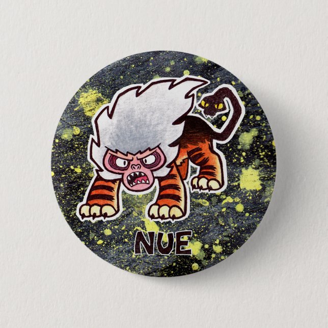 Badge Rond 5 Cm Bouton de Nue (Devant)