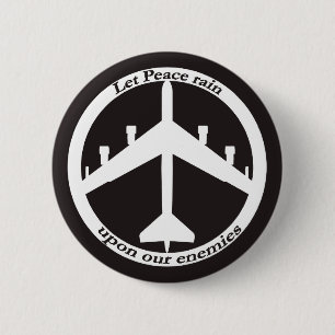 Badge Rond 5 Cm Bouton de paix