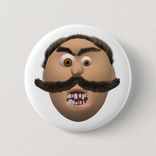 Badge Rond 5 Cm Bouton de papa (Devant)