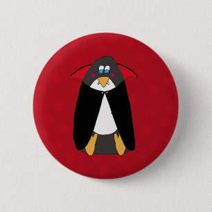 Badge Rond 5 Cm Bouton de Peter de vampire