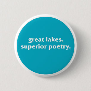 Badge Rond 5 Cm Bouton de poète du Michigan