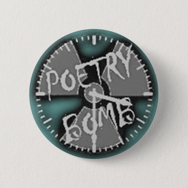 Badge Rond 5 Cm bouton de poetrybomb (Devant)