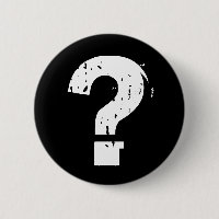 Bouton de point d'interrogation sur le noir