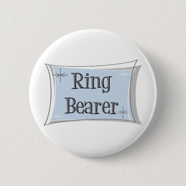 Badge Rond 5 Cm Bouton de porteur d'alliances (Devant)