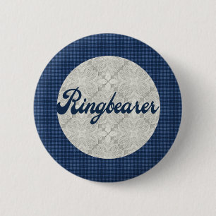 Badge Rond 5 Cm Bouton de porteur d'alliances