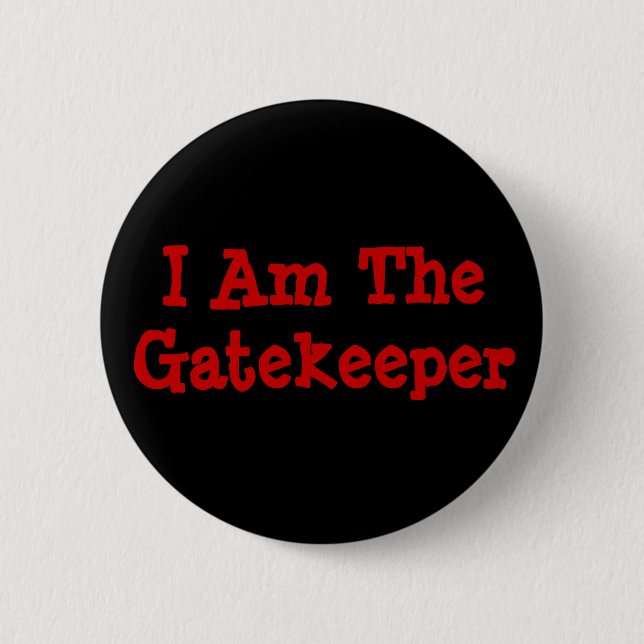 Badge Rond 5 Cm Bouton de portier (Devant)