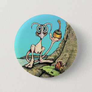 Badge Rond 5 Cm Bouton de quéquette