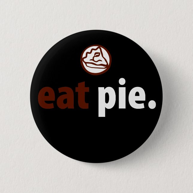 Badge Rond 5 Cm Bouton de ranch de tarte (Devant)