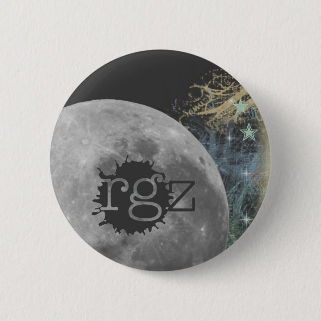 Badge Rond 5 Cm bouton de readergirlz, diamètre Calhoun (Devant)