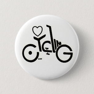 BADGE ROND 5 CM BOUTON DE RECYCLAGE