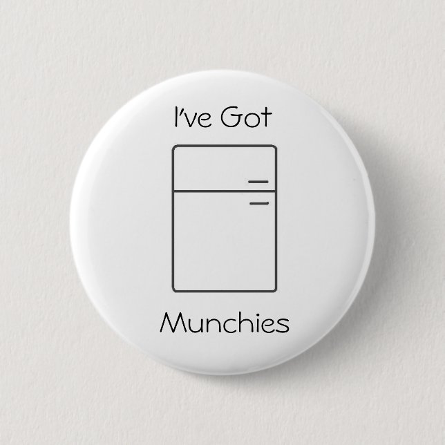 Badge Rond 5 Cm Bouton de réfrigérateur de logo (Devant)