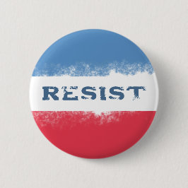 Badge Rond 5 Cm Bouton de résistance patriotique Politique