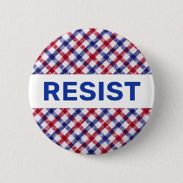 Badge Rond 5 Cm Bouton de résistance patriotique Politique
