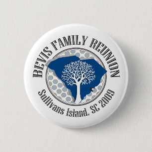 BADGE ROND 5 CM BOUTON DE RÉUNION DE BEVIS