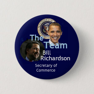 Badge Rond 5 Cm Bouton de Richardson d'équipe