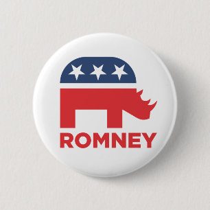 Badge Rond 5 Cm Bouton de RINO Romney