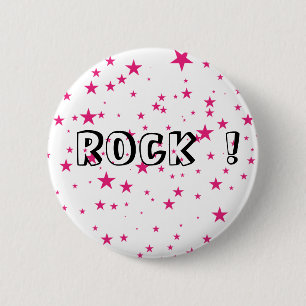 Badge Rond 5 Cm Bouton de roche