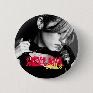 Badge Rond 5 Cm Bouton de roches