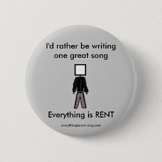 Badge Rond 5 Cm Bouton de Roger